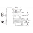RFID Smart Keyless Car Switch Car Engine Start Stop Switch Car Push Start Switch for Toyota, Link with Cellphone