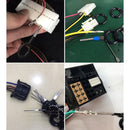 3 PCS Auto Car Rubberized Plug Circuit Board Wire Harness Terminal Extraction Pick Connector Crimp Pin Back Needle Remove Tool (Black)