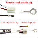 11 PCS Auto Car Plug Circuit Board Wire Harness Terminal Extraction Pick Connector Crimp Pin Back Needle Remove Tool