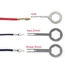 18 PCS Auto Car Plug Circuit Board Wire Harness Terminal Extraction Pick Connector Crimp Pin Back Needle Remove Tool