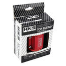 Universal HKS Magnetizer Car Modification Fuel Economy Fuel Economy Powerful White Magnetic Purifier(Red)