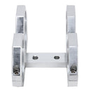 Aluminum Alloy Double Fuel Pump Bracket Oil Filter Bracket for Fuel Pump Fuel Filter Bracket Dual Oil Pump Bracket