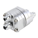 Car Universal Aluminum AN8 Split Cake Oil Handle Oil Filter Sandwich Adapter For Oil Cooler Plate Kit Oil Filter Cooler Sandwich Plate Adapter Cooler Adapter