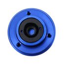 2 PCS Racing Car Cover Lock Aluminum Alloy Car Modification Oil Cap Modified Engine Cover Lock Racing Front Cover Lock(Blue)