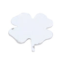 Four Leaf Clover Herb Luck Symbol Badge Emblem Labeling Sticker Styling Car Dashboard Decoration, Size: 7.5*6cm