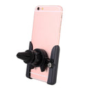 Universal Car Air Vent Mount Phone Holder Stand, Clip Width: 6-8.5cm, For iPhone, Galaxy, Sony, Lenovo, HTC, Huawei and other Smartphones (Red)
