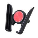 Universal Car Air Vent Mount Phone Holder Stand, Clip Width: 6-8.5cm, For iPhone, Galaxy, Sony, Lenovo, HTC, Huawei and other Smartphones (Red)