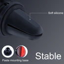 Universal Car Air Vent Mount Phone Holder Stand, Clip Width: 6-8.5cm, For iPhone, Galaxy, Sony, Lenovo, HTC, Huawei and other Smartphones (Red)