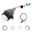 IPHCAR Q7 DC12V 35W 5500K 3.0 inch Non-destructive Modification Bi-Xenon Projector Lens Light with Special Light Bulb for Left Driving