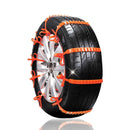 10 PCS Car Tire Emergency Double Grid Anti-skid Chains Tyre Anti-slip Chains