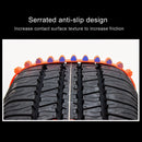 10 PCS Car Tire Emergency Double Grid Anti-skid Chains Tyre Anti-slip Chains