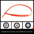 10 PCS Car Tire Emergency Double Grid Anti-skid Chains Tyre Anti-slip Chains