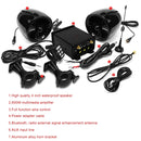 BJ600 600W Multi-functional Motorcycle Bluetooth Modified Audio Amplifier, Support FM & Wired Control(Black)