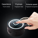 Waterproof Intelligent Bluetooth Fingerprint Padlock Remote Unlocking for iOS / Android(Silver)