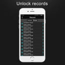 Waterproof Intelligent Bluetooth Fingerprint Padlock Remote Unlocking for iOS / Android(Silver)