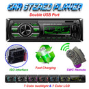 RK-535 Car Stereo Radio MP3 Audio Player with Remote Control, Support Bluetooth Hand-free Calling / FM / USB / SD Slot