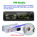 RK-535 Car Stereo Radio MP3 Audio Player with Remote Control, Support Bluetooth Hand-free Calling / FM / USB / SD Slot