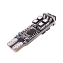 2 PCS W5W 194 T10 Multi Colors 10 SMD 3535 LED Car Clearance Light Marker Light with Remote Control, DC 12V