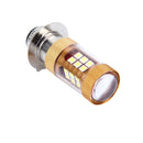 H6M/P15D 15W 1300 LM 6500K Motorcycle Headlight with 28 SMD-3030-LED Lamps, DC 12V(White Light)