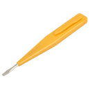 Portable AC DC Voltage Test Pencil Circuit Detector Volt Tester 12-250V Detection(Yellow)