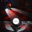 2 PCS DC 8-36V 3W Motorcycle LED Projection Lamp Light, Cable Length: 2.4m(White Light)