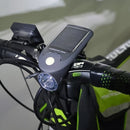 3W 240LM USB Solar Energy Motorcycle / Bicycle Front Light (White)