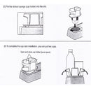 SB-1066 2 in 1 Car Auto Universal Cup Holder Drink Holder