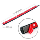 4 in 1 Universal Car LED Atmosphere Lights Colorful Lighting Decorative Lamp, with 48LEDs SMD-5050 Lamps, DC 12V 3.7W(Red Light)