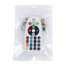 2 PCS 3W Auto Flash Strobe Fade Smooth Remote Controlled Colorful LED Clearance Decorative Light with 6 SMD-5050 LED, DC 12V