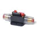 DC 12-24V Car Circuit Breaker Stereo Audio Fuse Holder Insurance 30A Fuse