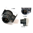 12V 13Pin to 7Pin Car Plug Socket Wiring Connector Adapter Car Plug Socket for Trailer / Truck / Bus, European Car