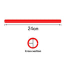 72 PCS 24cm Colorful Wheel Modified Spoke Skin Cover Wrap Kit for Pipe Motorcycle / Motocross / Bike