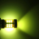 BA20D 10W 1000 LM Car Headlight Lights with 28 SMD-3030 LED Lamps, DC 12V(Gold Light)
