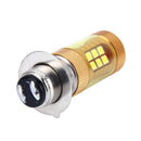 P15D 10W 1000 LM Car HeadLights with 28 SMD-3030 LED Lamps, DC 12V(Gold Light)