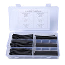 130 PCS 2:1 Wire Wrap Assortment Set Polyolefin Heat Shrinkable Shrink Tube