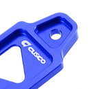 Universal Car Short Stainless Steel Battery Tie Down Clamp Bracket, Size: 17.2 x 4.4 x 1cm(Blue)