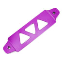 Universal Car Short Stainless Steel Battery Tie Down Clamp Bracket, Size: 17.2 x 4.4 x 1cm(Purple)