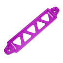 Universal Car Long Stainless Steel Battery Tie Down Clamp Bracket, Size: 21.6 x 4.4 x 1cm (Purple)