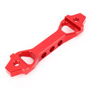 Universal Car Short Arch Stainless Steel Battery Tie Down Clamp Bracket, Size: 18.2 x 4.5 x 2cm (Red)