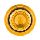 Car Modified Stainless Steel Oil Cap Engine Tank Cover for Mitsubishi, Size: 5.0 x 4.6cm(Gold)