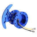 Car Tilt Racing Steering Wheel Quick Release Hub Kit Adapter Body Removable Snap Off Boss Kit(Blue)