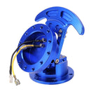 Car Tilt Racing Steering Wheel Quick Release Hub Kit Adapter Body Removable Snap Off Boss Kit(Blue)