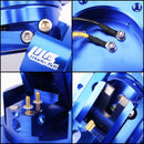 Car Tilt Racing Steering Wheel Quick Release Hub Kit Adapter Body Removable Snap Off Boss Kit(Blue)