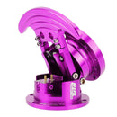 Car Tilt Racing Steering Wheel Quick Release Hub Kit Adapter Body Removable Snap Off Boss Kit(Purple)