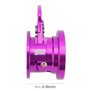 Car Tilt Racing Steering Wheel Quick Release Hub Kit Adapter Body Removable Snap Off Boss Kit(Purple)