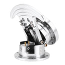 Car Tilt Racing Steering Wheel Quick Release Hub Kit Adapter Body Removable Snap Off Boss Kit(Silver)