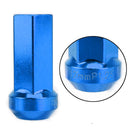 Aluminum Alloy Car Wheel Drive Hub Adaptor Hyper Steel Wheel Nut(Blue)