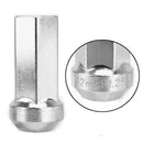 Aluminum Alloy Car Wheel Drive Hub Adaptor Hyper Steel Wheel Nut(Silver)
