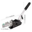 Car Modification Racing Hydraulic Drift Handbrake Short Straight Handle(Black)
