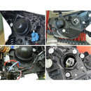 2 PCS Universal Car LED Headlight HID Xenon Lamp Silicone Dust Cover Seal Caps for Car Retrofit, Inner Diameter: 7.5cm